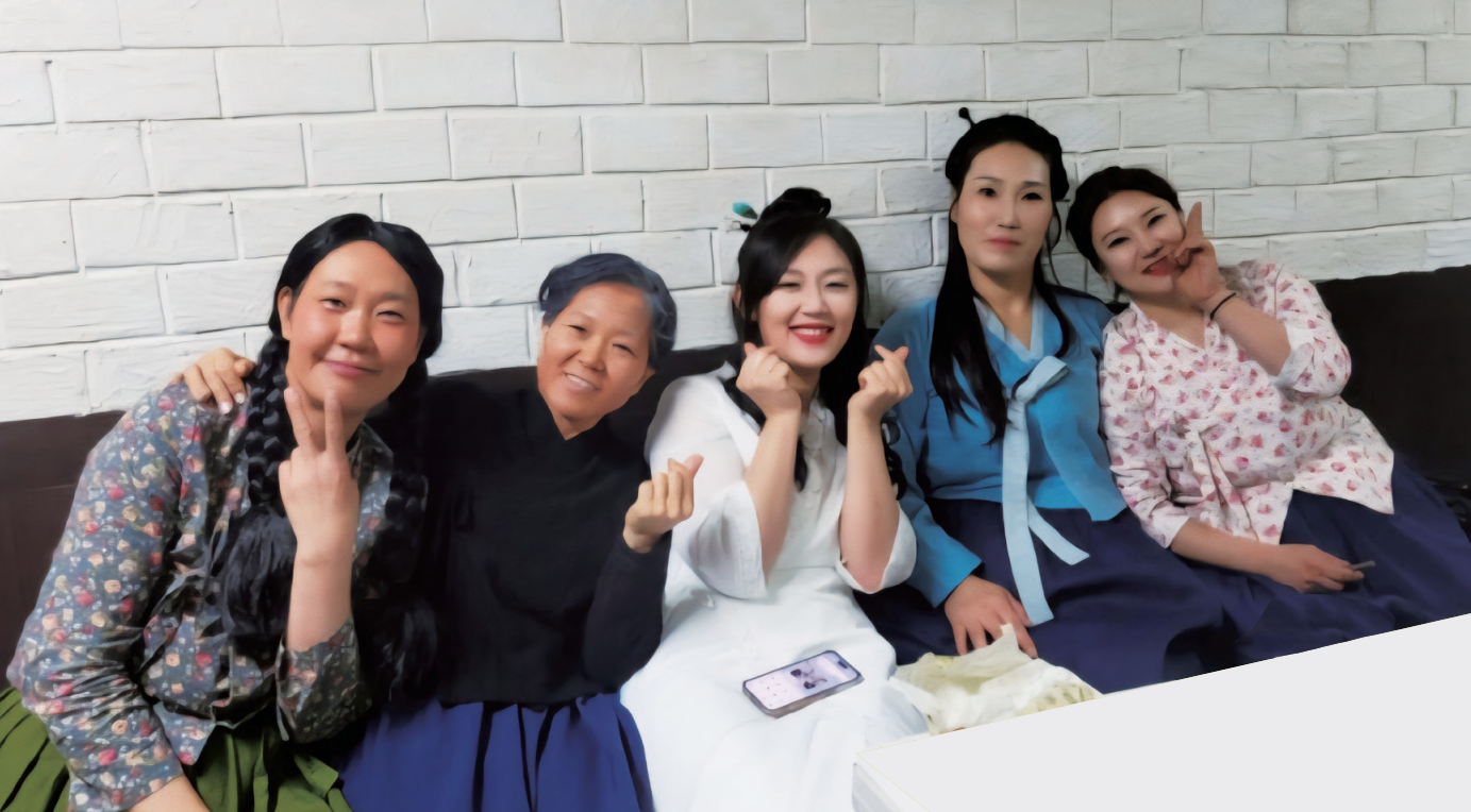 하얀 도화지 동아리 회원들 사진